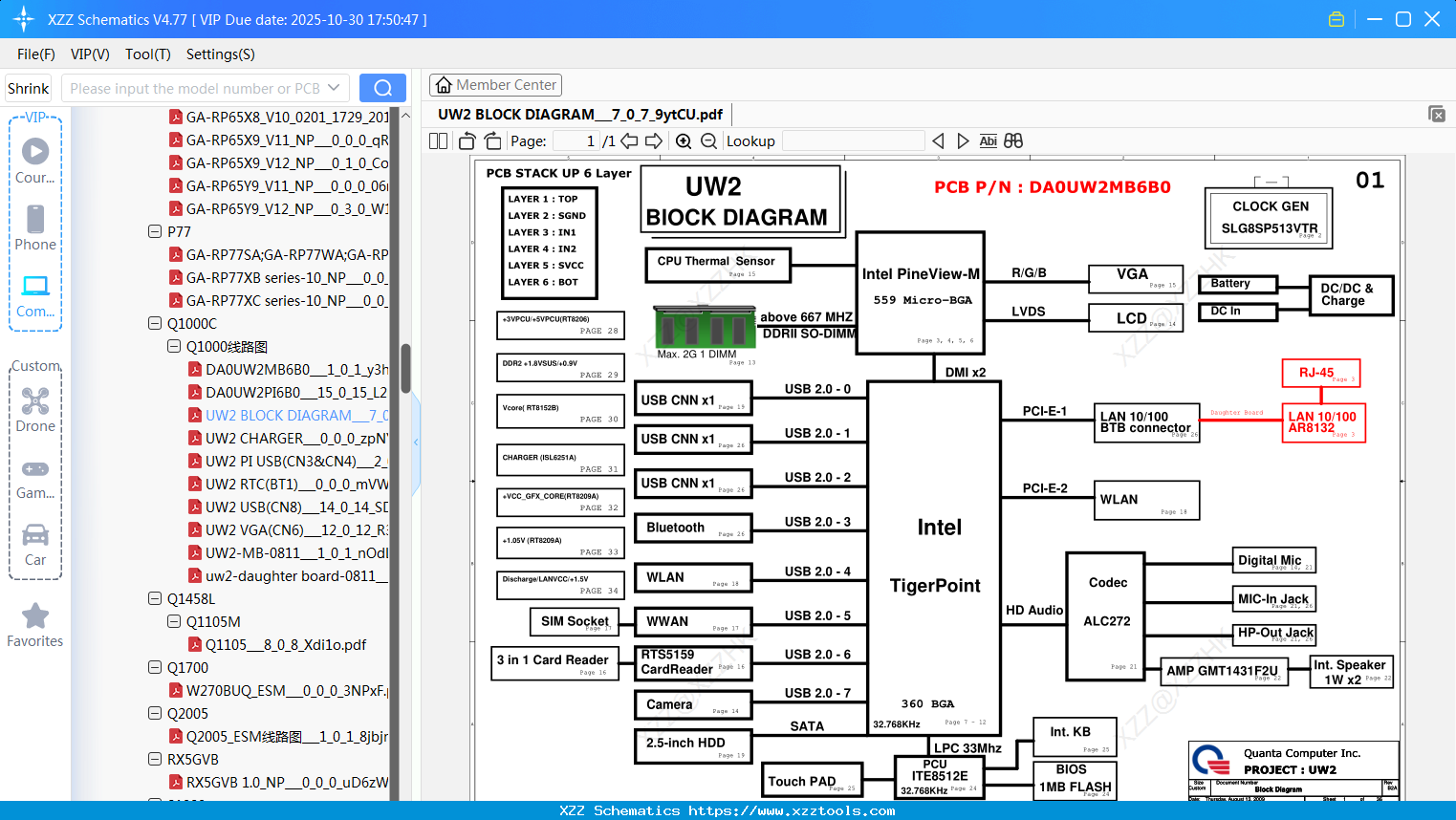 Laptop Gigabyte UW2 BLOCK DIAGRAM_7_0_7_9ytCU